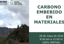 Carbono embebido en materiales