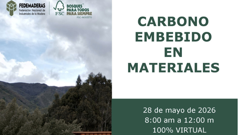 Carbono embebido en materiales